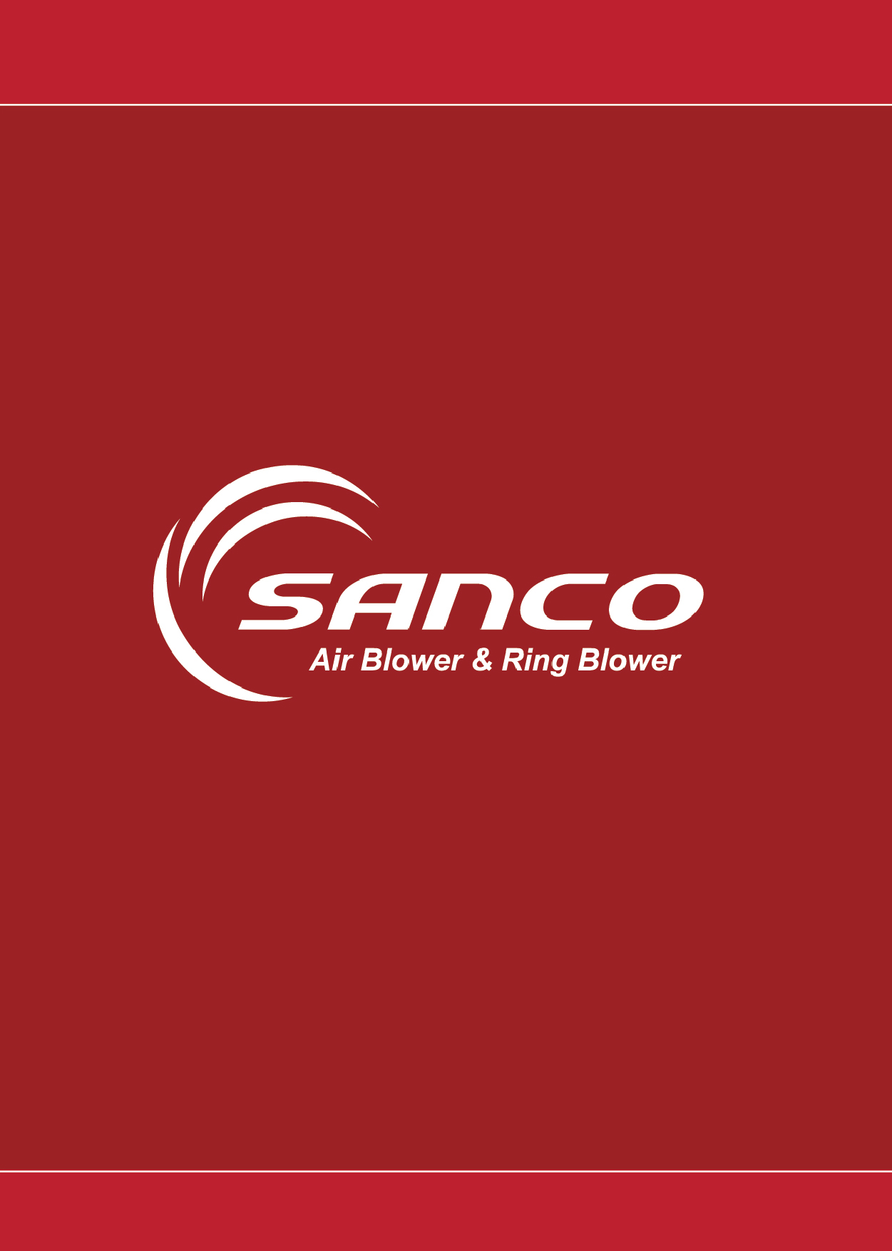 05 Catalog Sanco Air Blower - YONGHONG
